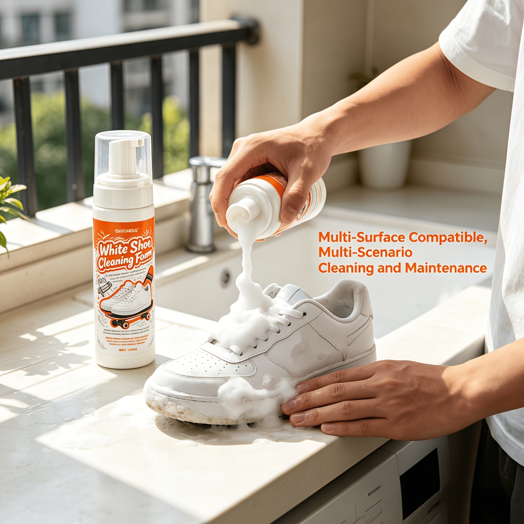 Portable No Rinse White Shoe C - The Sneaker Care 评论和价格