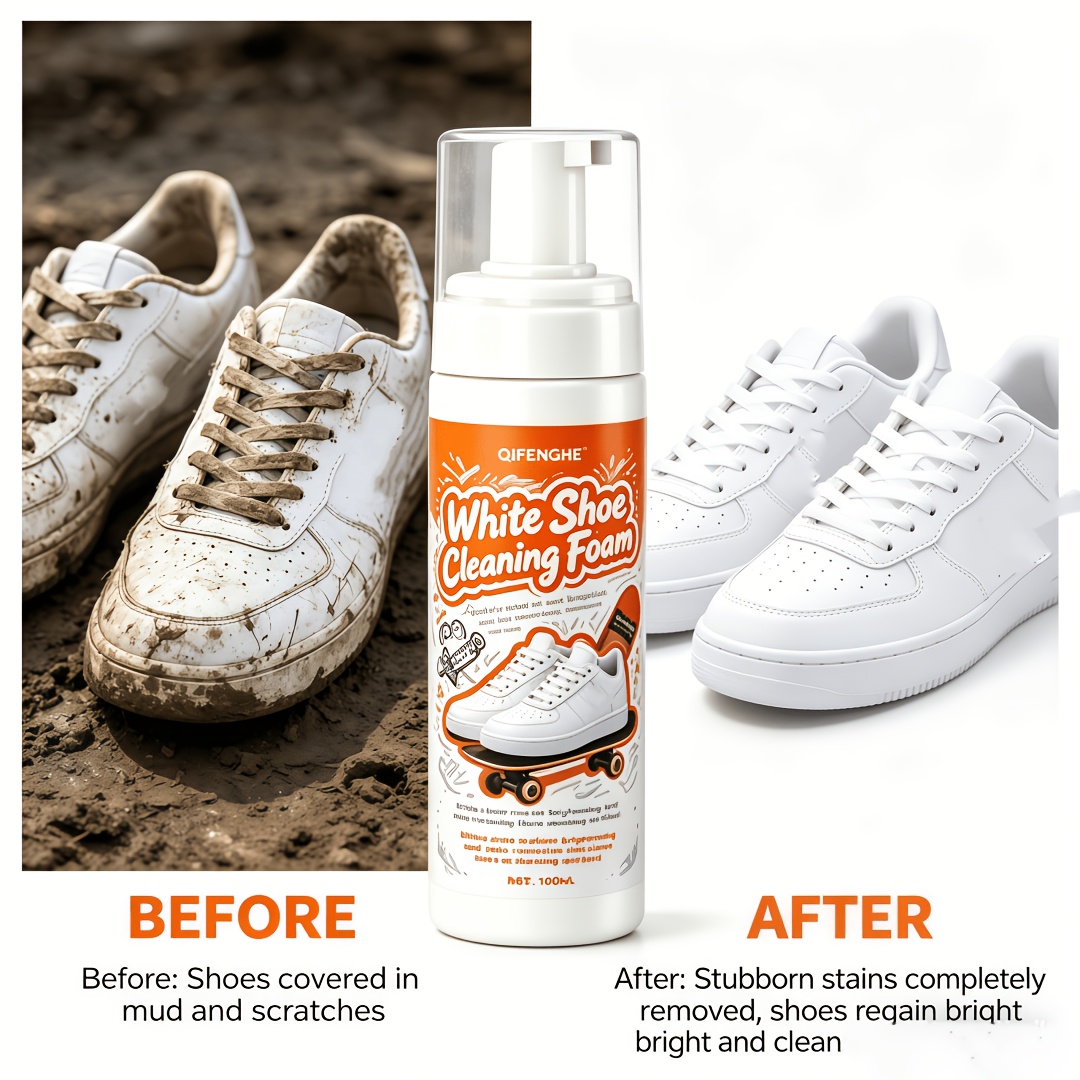 Portable No Rinse White Shoe C - The Sneaker Care 评论和价格