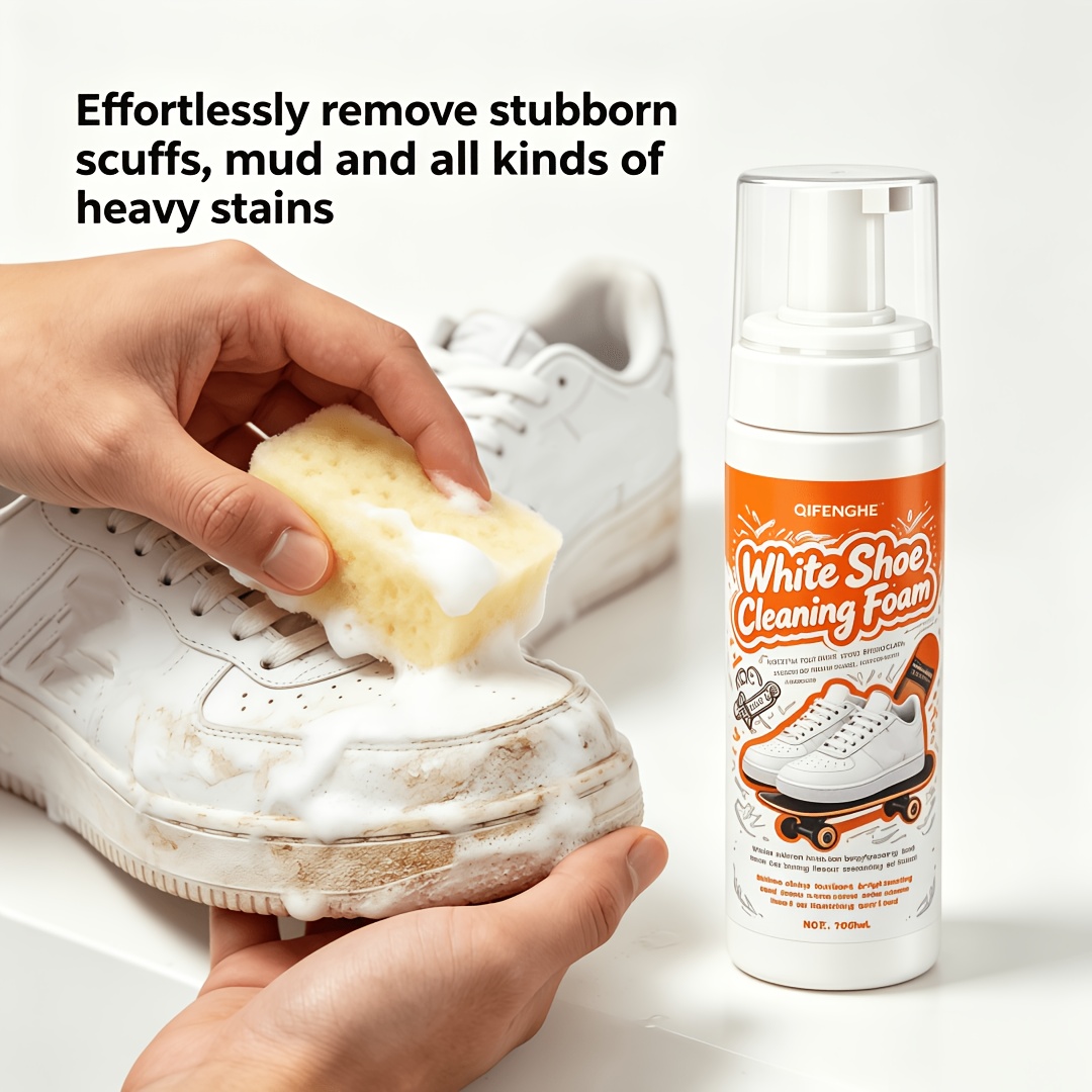 Portable No Rinse White Shoe C - The Sneaker Care 评论和价格