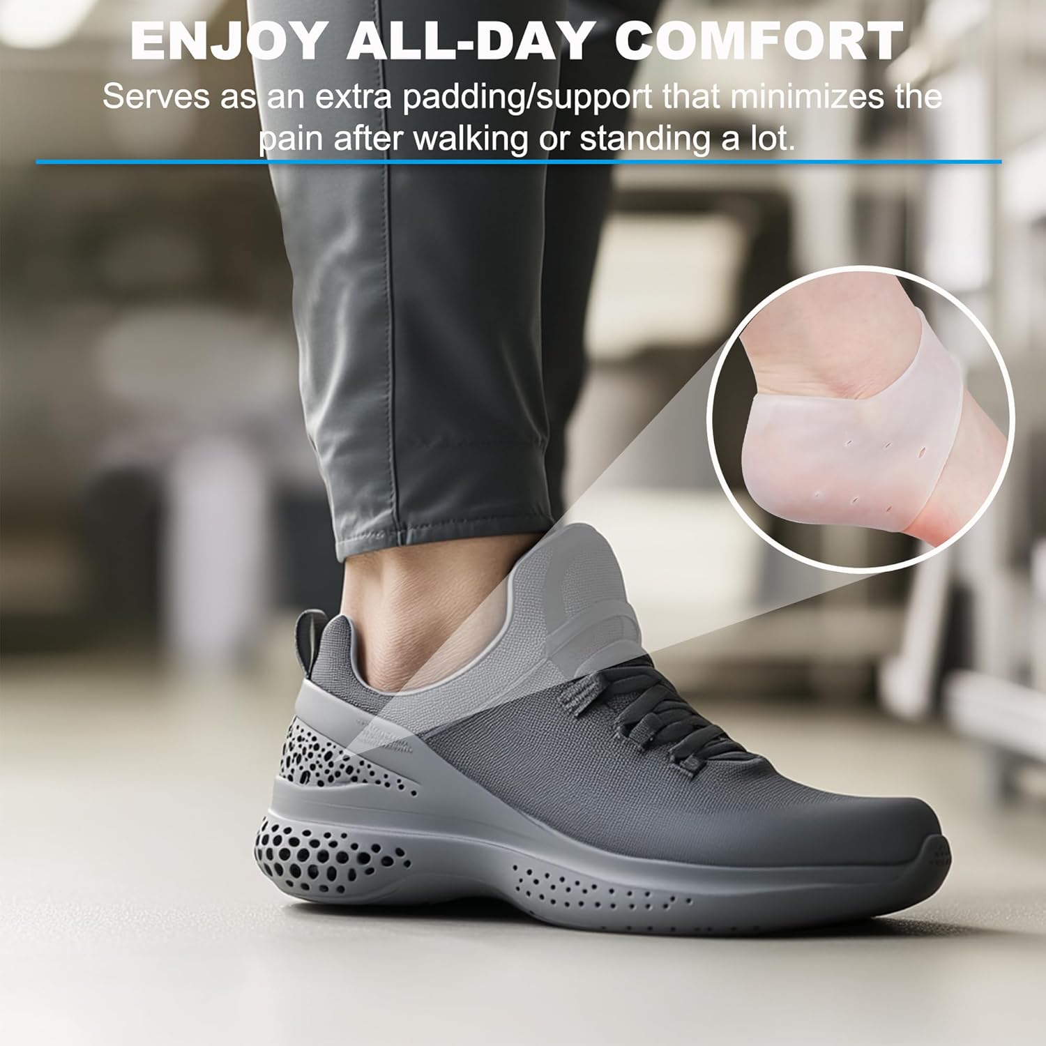 Gel Heel Protector for Heel Pa - Shoe Polish Cream 评论和价格
