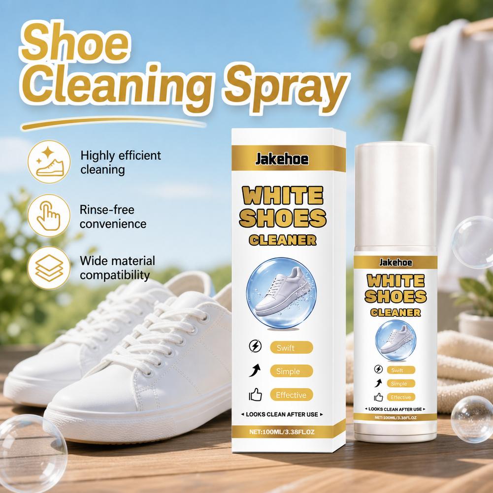 White Shoe Cleaner Spray Sneak - Sneaker Care Whitener 评论和价格