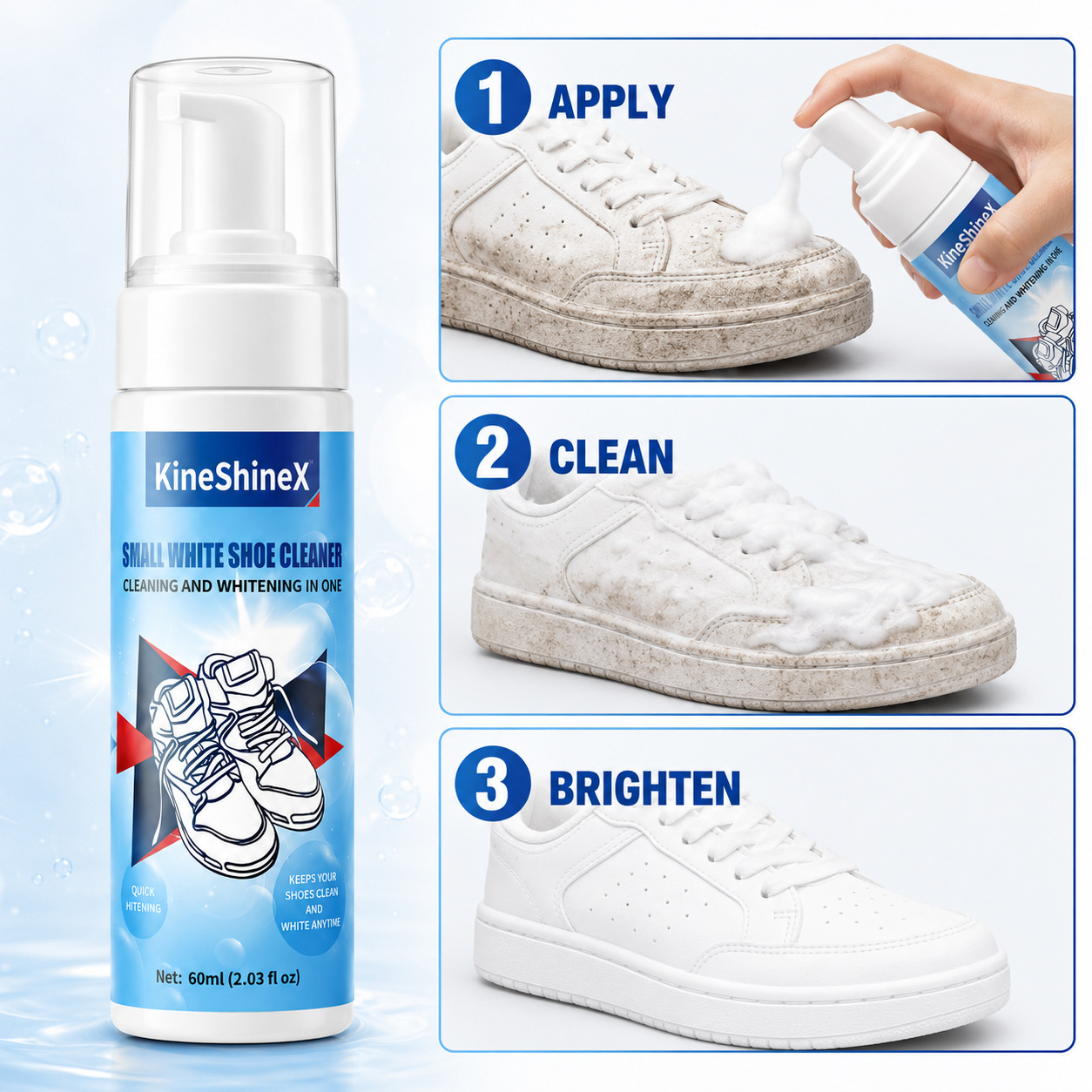 Gihen Shoe Cleaner Kits Water- - The Sneaker Care 评论和价格